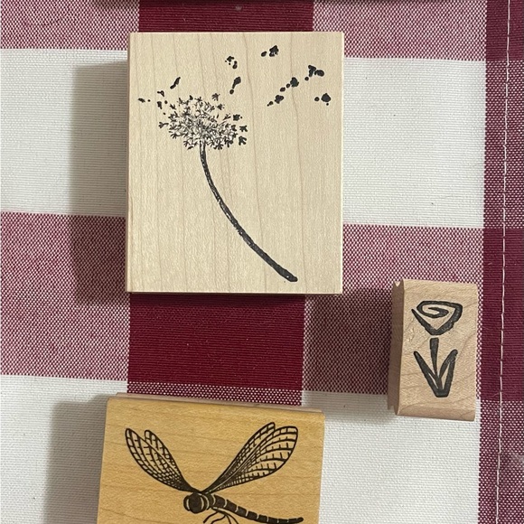 Vintage and Brand New 73 Wooden Rubber Stamps MIXED Arts And Crafts  Ink Stamps - Picture 5 of 14